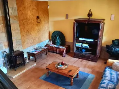 Zona de estar de Cortijo Blanco Turre detached villa with two swimming pools