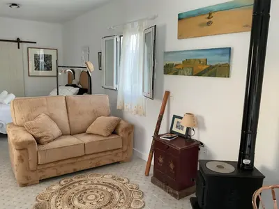 Zona de estar de Casa Tartaruga