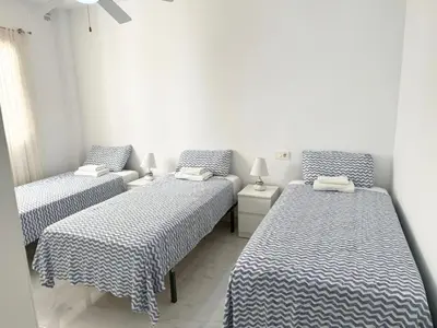 Cama o camas de una habitación en Spirit of Mojacar