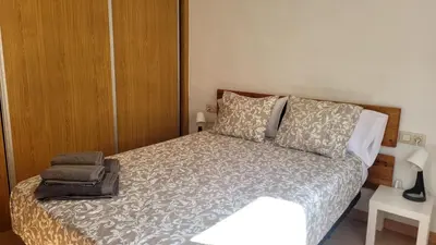 Cama o camas de una habitación en Apartment Turquesa - Almería