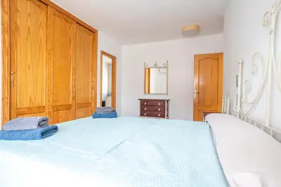 Cama o camas de una habitación en Casa Luna - San José