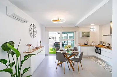 Una cocina o zona de cocina en Ático El Faro