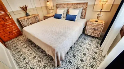 Cama o camas de una habitación en Apartamento Sol y Mar