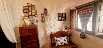 Zona de estar de Casa CUEVA CASCAMORRAS 