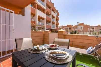 Un balcón o terraza de Mediterráneo Studio R&R