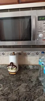 Una cocina o zona de cocina en Villa Oasis