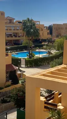 Piscina en o cerca de APARTAMENTO ATICO Vera playa Puerto Rey