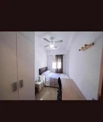 Cama o camas de una habitación en Playa Zapillo Costa