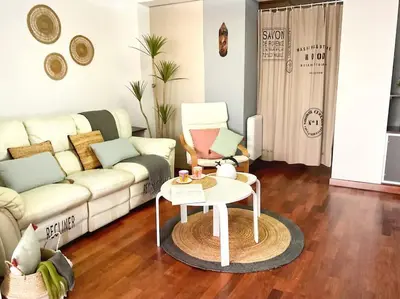 Zona de estar de Casa de la lonja Fondón