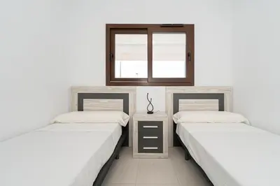 Cama o camas de una habitación en Esquinita