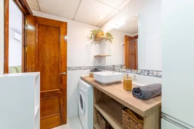 Una cocina o zona de cocina en Apartamento El Cable