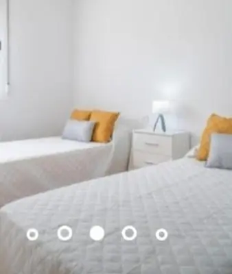 Cama o camas de una habitación en Apartamento Coto de Vera