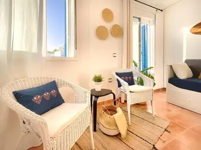 Zona de estar de Costa Mayka Cabo de Gata by Kaleria Suites