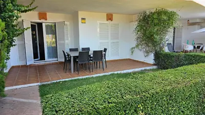Jardín al aire libre en Doña Jimena