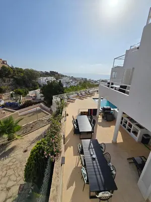 Paisaje cerca de esta villa