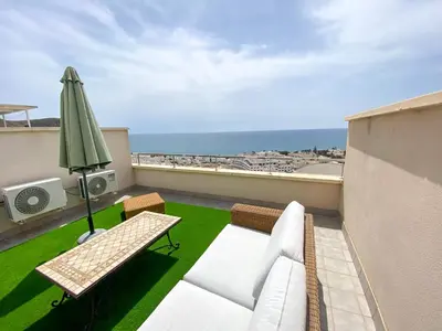 Vista general del mar o vista desde el apartamento