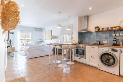 Una cocina o zona de cocina en Casa Mirador - San José