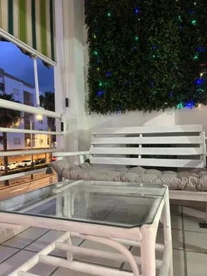 Zona de estar de Apartamento en primera linea de playa