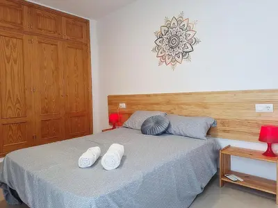 Cama o camas de una habitación en Apartamentos Catalina C