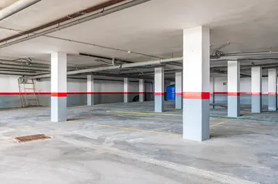 Plano de Cómodo apartamento en El Calón Playa frente al mar