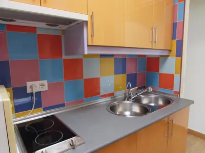 Una cocina o zona de cocina en LAS GARZAS POoL AND BEACH