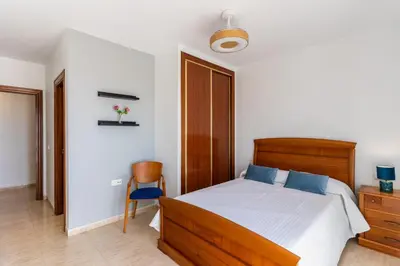 Cama o camas de una habitación en Apartamento Paquita R&R
