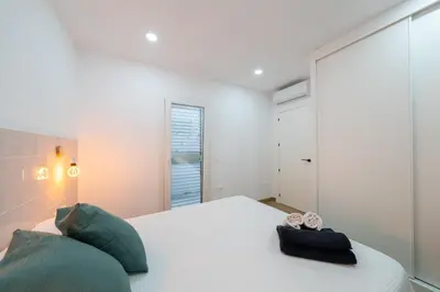 Cama o camas de una habitación en Arena