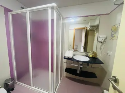 Un baño de HOTEL MUSEO Lucainena