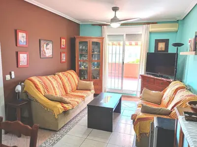Zona de estar de Piso naturista en Parque Vera 3