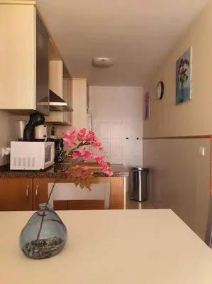 Una cocina o zona de cocina en Paraíso Vera Playa