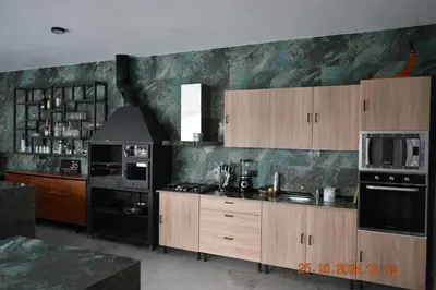 Una cocina o zona de cocina en Entre Olivos