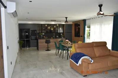 Zona de estar de Entre Olivos