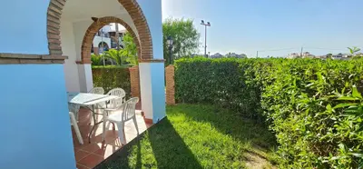 Jardín al aire libre en Duplex de 3 dormitorios en Al Andalus Residencial, WIFI