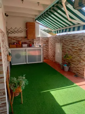 Una cocina o zona de cocina en Ático con vistas al Puerto de Aguadulce