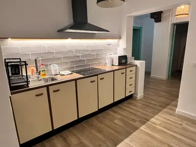 Una cocina o zona de cocina en Casas de Valtravieso El Aljibe