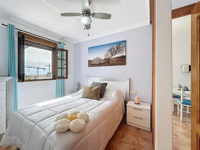 Cama o camas de una habitación en Apartamento Villa Laura 1