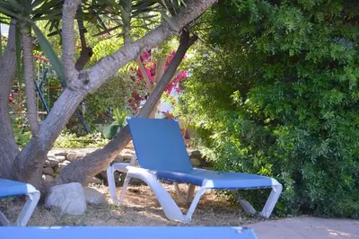 Jardín al aire libre en Cortijo Relatillos
