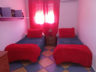 Cama o camas de una habitación en La casa de Pilar