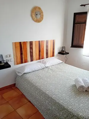 Cama o camas de una habitación en Apartamento El Cortijo