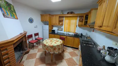 Una cocina o zona de cocina en Cueva Rincón Bustamante