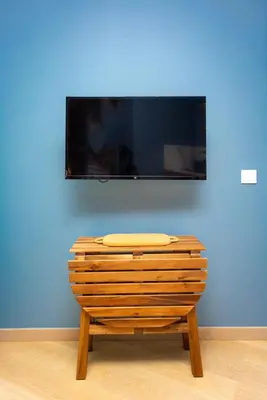 Una televisión o centro de entretenimiento en TrendyHomes Neptuno Mojacar