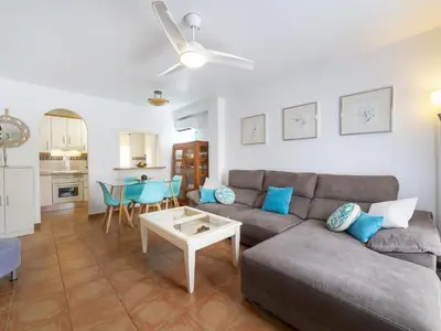 Zona de estar de Apartment Pueblo Marino by Interhome