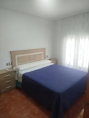 Cama o camas de una habitación en Casa planta baja en Gador