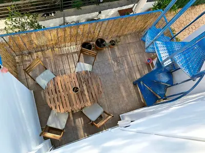 Zona de estar de Casa Lolica - San José