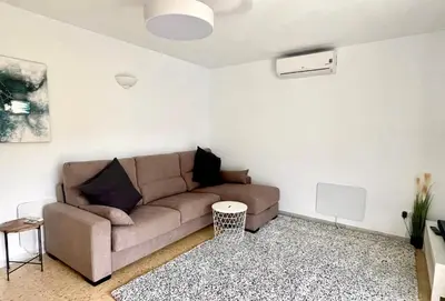 Zona de estar de Tranquility starts here at apartment Maria