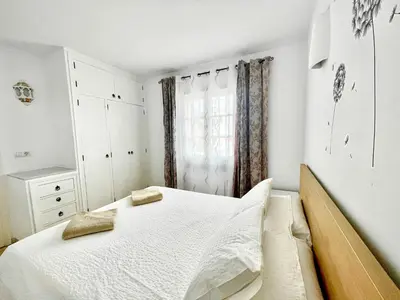 Cama o camas de una habitación en Tranquility starts here at apartment Maria