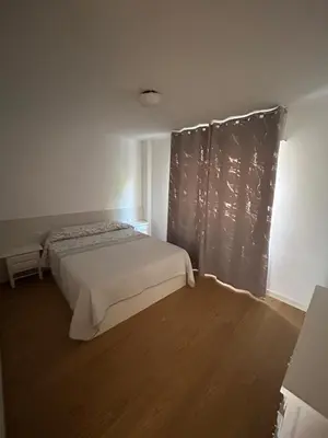 Cama o camas de una habitación en Apartamento los jazmines