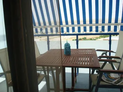 Un balcón o terraza de Duplex en Garrucha con parking