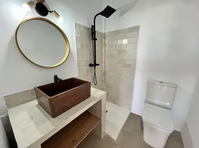 Un baño de Casa de la Abuela, a estrenar! escapada Rural
