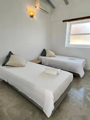 Cama o camas de una habitación en Casa de la Abuela, a estrenar! escapada Rural